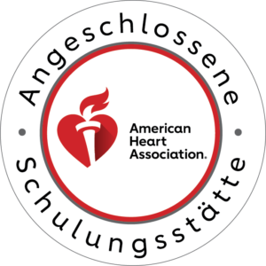 Das Siegel für zertifizierte AHA Training Center für Notfall Coaching Bonn